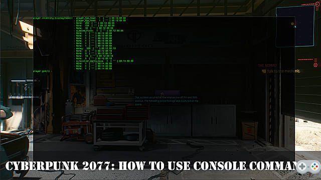 Cyberpunk 2077: como usar os comandos do console
