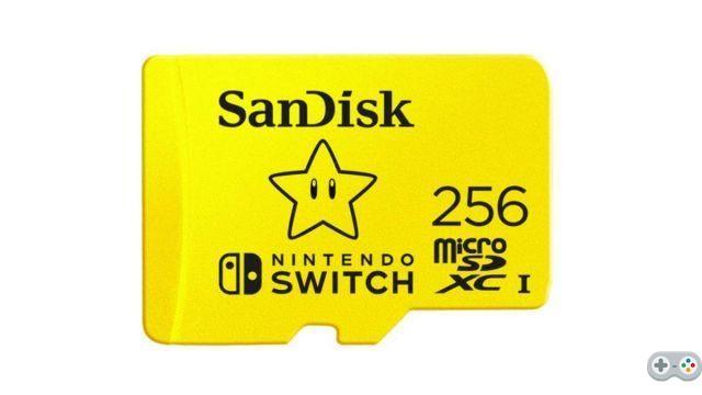 Este cartão MicroSD de 256GB para Nintendo Switch está quase pela metade do preço!