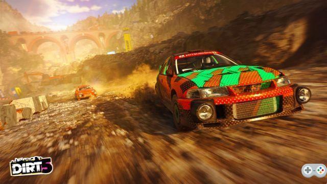 Preview DiRT 5: the promises of the arcade rally, the creation of circuits as a bonus