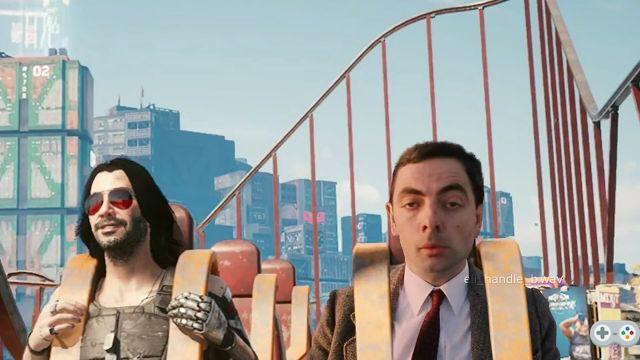 After Austin Powers in Mass Effect, here is Mr. Bean in Cyberpunk 2077