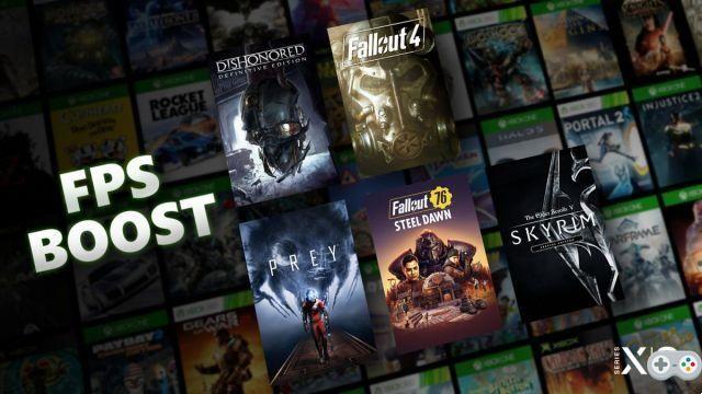 Bethesda: several games, including Skyrim and Fallout 4, benefit from the FPS Boost on Xbox Series X|S