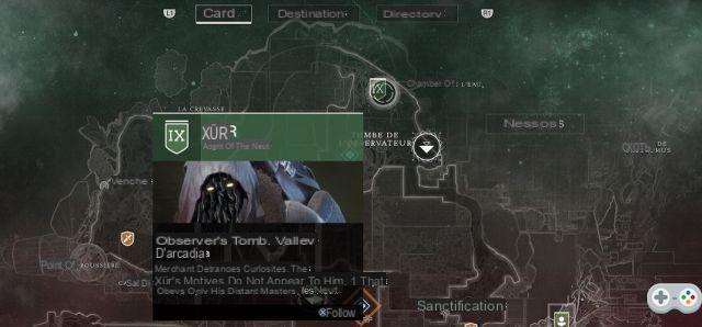 Destiny 2: Where is Xur on October 1, 2021