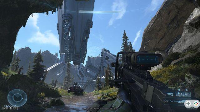 Halo Infinite: Halo Zeta en todo su esplendor en 4K y trazado de rayos
