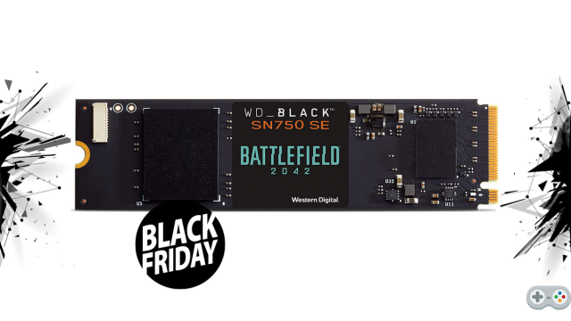 Amazon Black Friday: the Battlefield 2042 game offered with this WD_BLACK 500 GB SSD at a shock price