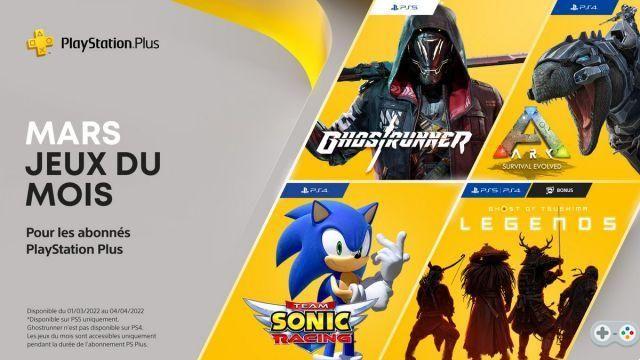 PlayStation Plus: confirmados los juegos 