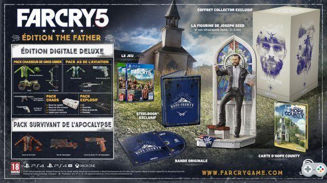 Far Cry 5: The collector's editions of the game