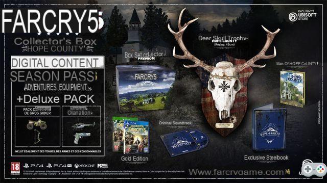 Far Cry 5: Las ediciones de coleccionista del juego