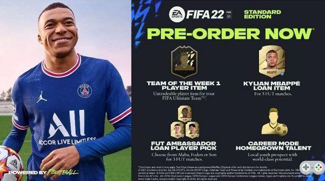 Como reivindicar as recompensas de pré-venda do FIFA 22 (e OTW FUT ​​​​22)