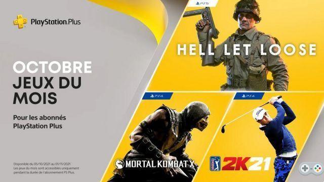 PlayStation Plus: Hell Let Loose, Mortal Kombat X e PGA Tour 2K21 oferecidos em outubro