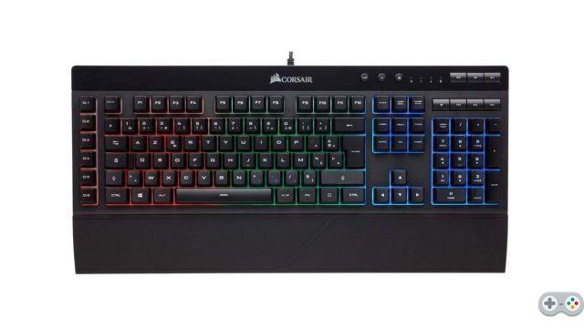 Corsair K55 keyboard: the gaming keyboard drops to less than 40€