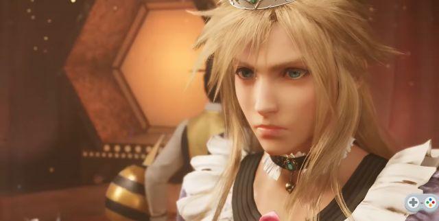 Final Fantasy 7 Remake: Robe de Cloud au Wall Market, comentó sobre el cambiador?
