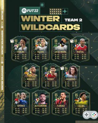 FIFA 22 Winter Wildcards Team 2 pi. Sterling, Hazard, Lucas Moura, più