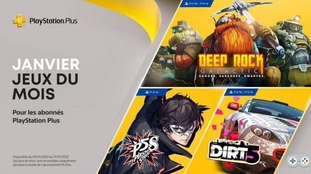 PlayStation Plus: January 2022 games confirmed