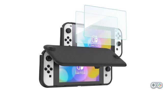 Esta carcasa protectora para Nintendo Switch OLED se va a 17,59€