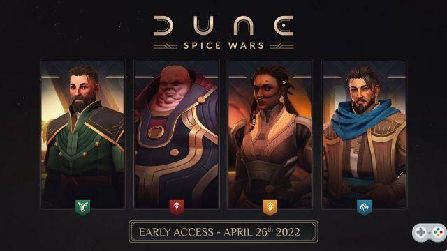 Dune: Spice Wars, sabemos a data do acesso antecipado e está chegando muito rapidamente