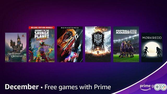 Prime Gaming: 9 giochi e cosmetici offerti agli abbonati a dicembre