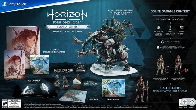 Horizon Forbidden West lanza pedidos anticipados con dos ediciones de coleccionista de gran bonificación