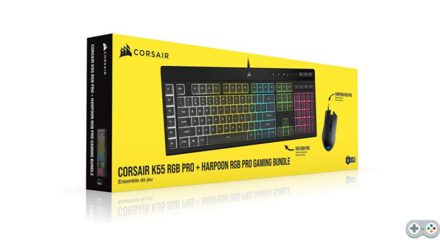 -30% reduction on the Corsair keyboard/mouse gaming pack for the Fnac Sales