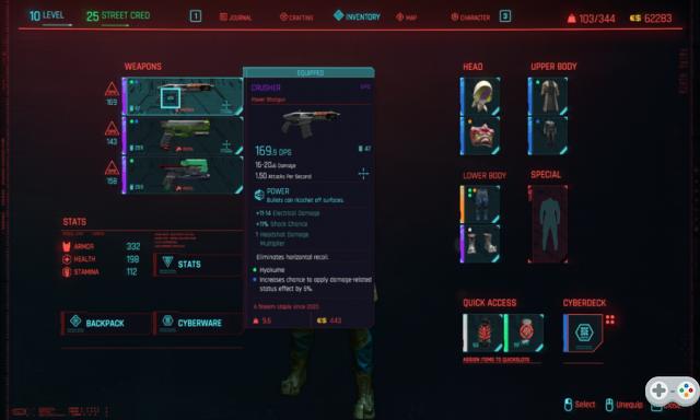Cyberpunk 2077 Guida alla rarità di equipaggiamento e armi