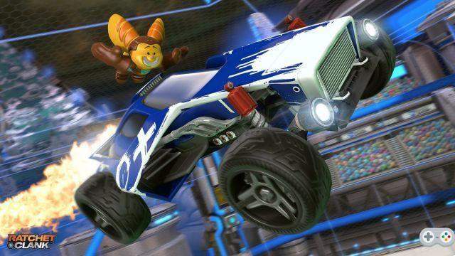 Rocket League will receive a 120 FPS mode on PS5 and Ratchet & Clank items