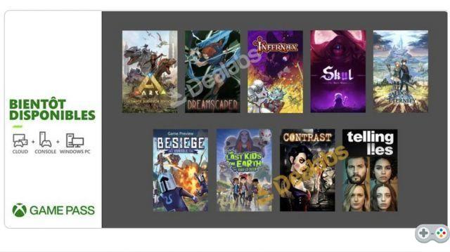 Xbox Game Pass: juegos de febrero de 2022 revelados